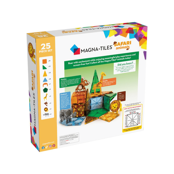 MAGNA TILES magnetne pločice SAFARI životinje set 25 komada