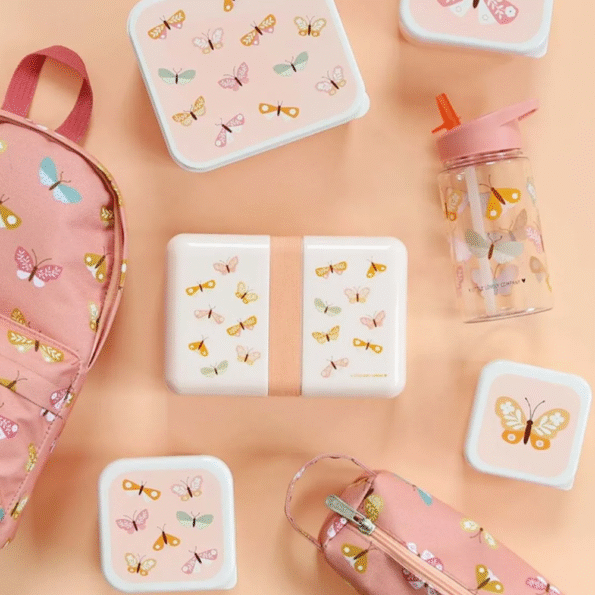 A Little Lovely Company bocica sa slamkom Butterflies3