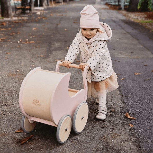 Kinderfeets kolica za bebe i hodalica Pram Walker Rose3