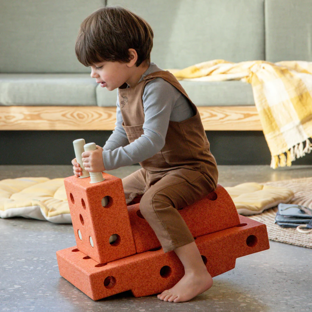 MODU Curiosity set - Burnt Orange Dusty Green 3 MODU Curiosity set Burnt Orange Dusty Green 3