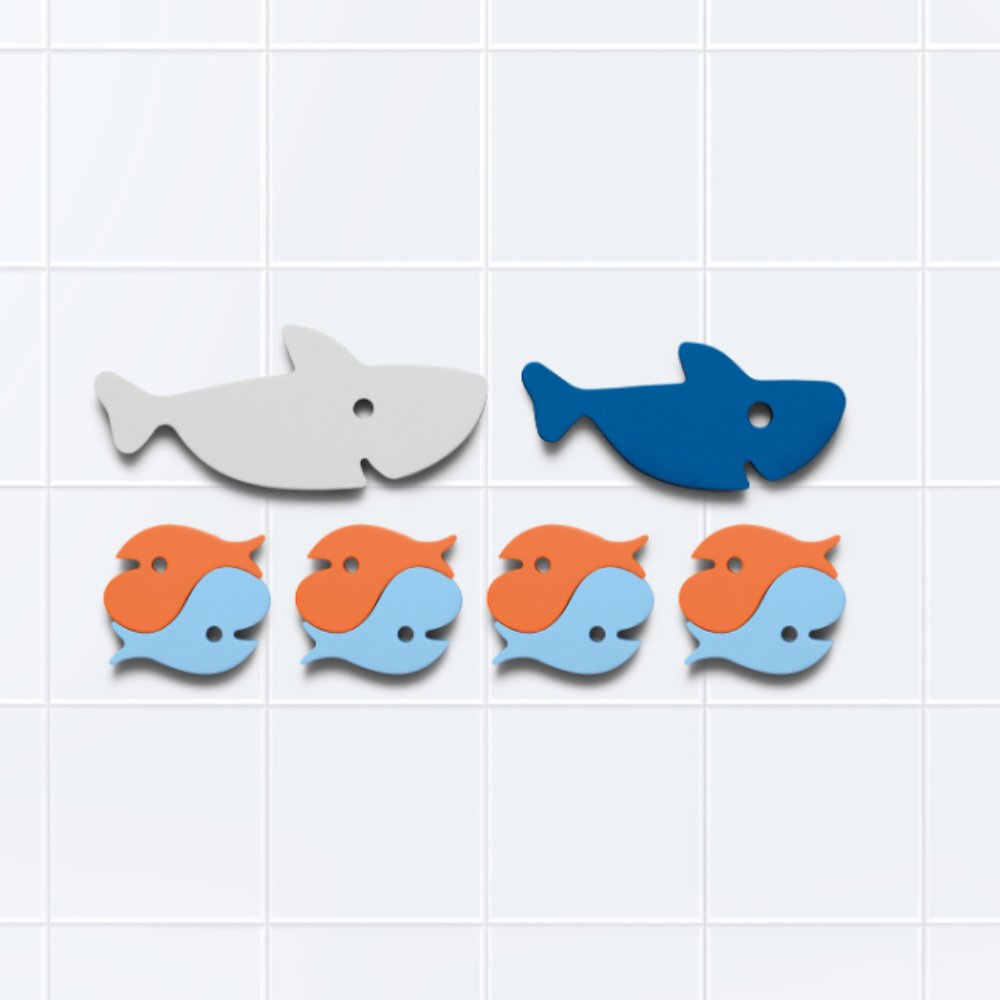 Quut puzzle za kupanje Quutopija kitovi