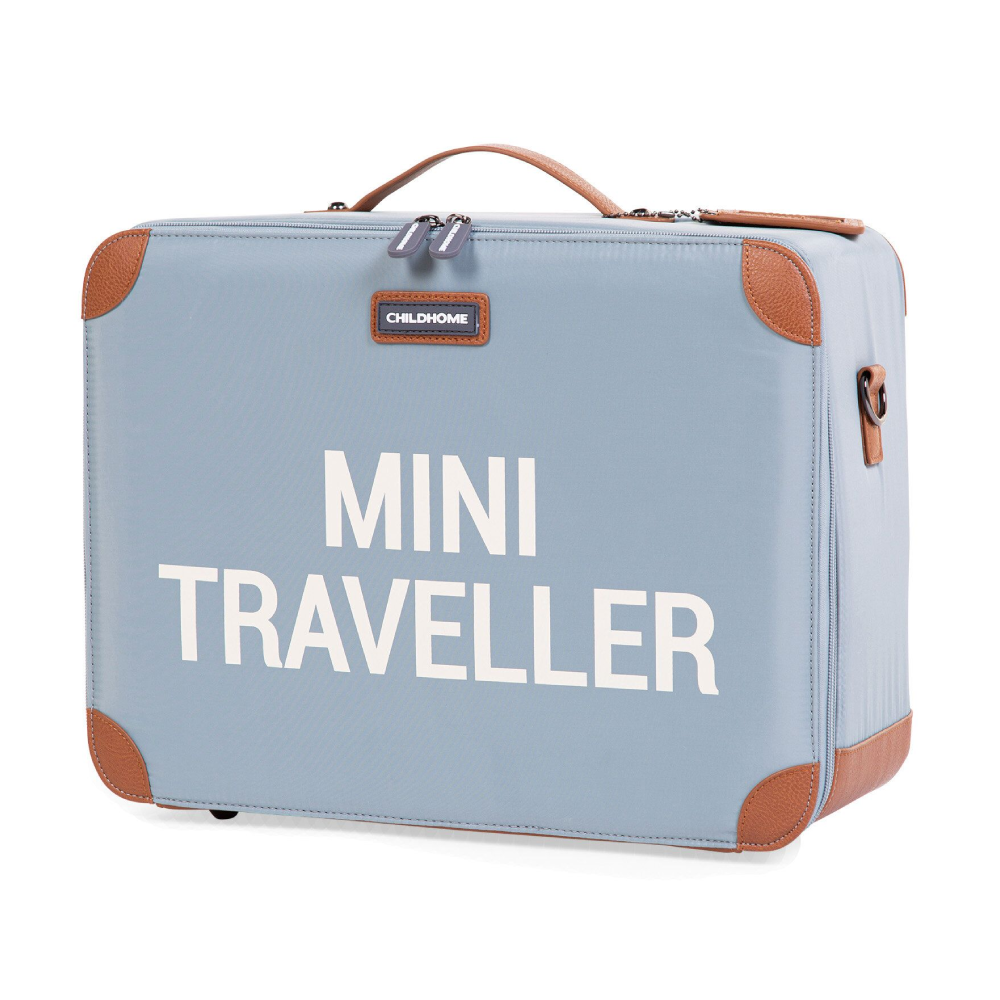 Childhome dječiji kofer MINI TRAVELLER - Grey Off White Childhome-djeciji-kofer-MINI-TRAVELLER-Grey-Off-White