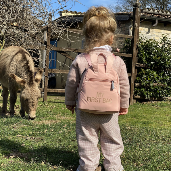 Childhome djeciji ruksak MY FIRST BAG Pink3