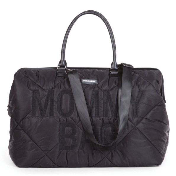 Childhome torba MOMMY BAG Quilted Puffered Black3