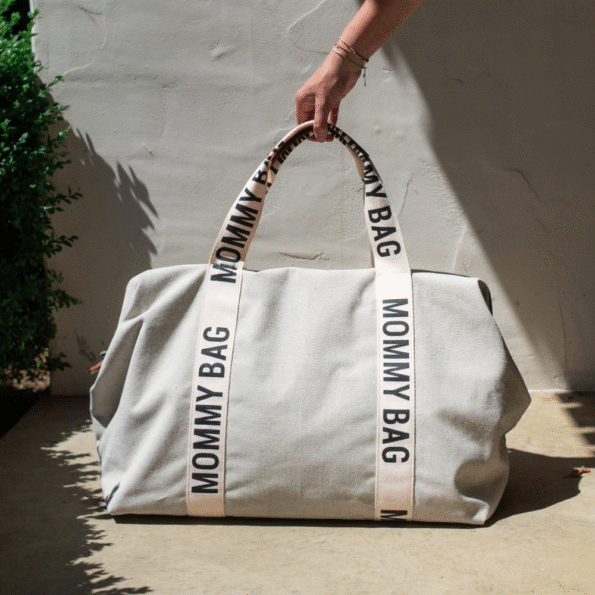 Childhome-torba-Mommy-Bag-Signature-Canvas-Off-White5