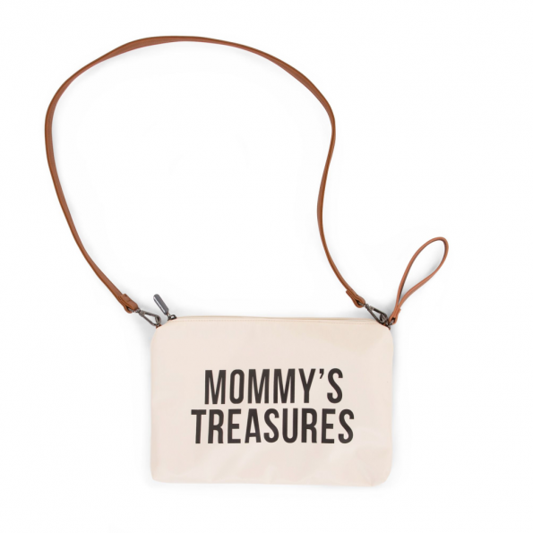 Childhome torbica Mommys Treasures Off White Black2