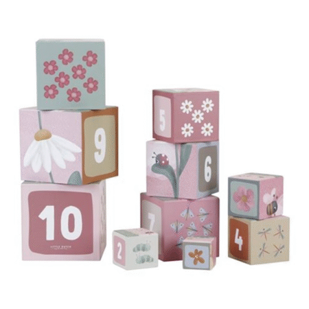 Little-Dutch-Piramida-sa-kockama-Flowers-Butterflies