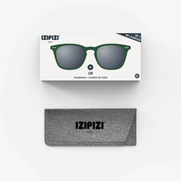 IZIPIZI E SUN Green Crystal Soft Gray Lenses odrasli5