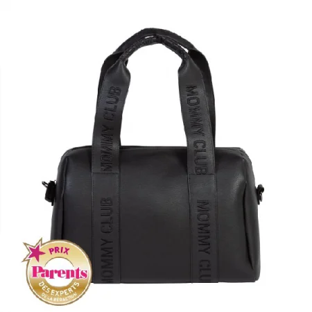 Childhome Torba Mommy Club Signature Vegan Leather Black