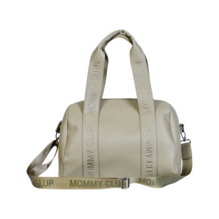 Childhome Torba Mommy Club Signature Vegan Leather Green