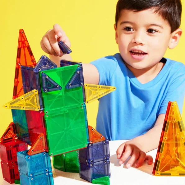 Magna Tiles magnetne pločice   COMBO + microMAGS set 62 kom