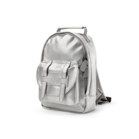 Elodie mini ruksak - Silver Sheen