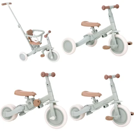 Little Dutch DJEČIJI TRICIKL 4u1 - Green