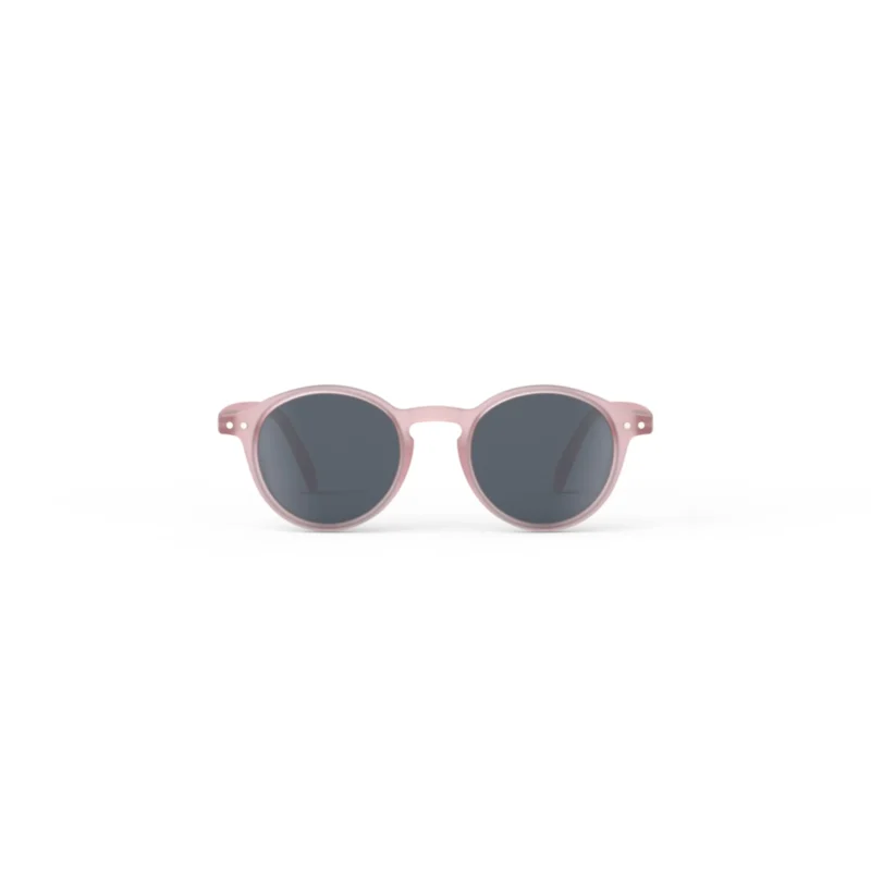 252_699db063776d4_2000x2000r Pink round sunglasses with dark lenses on a white background; fashion eyewear.