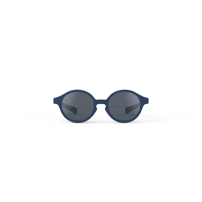 61_699c6a156d9d8_2000x2000r Partial view of blue round-frame sunglasses with dark lenses on a white background