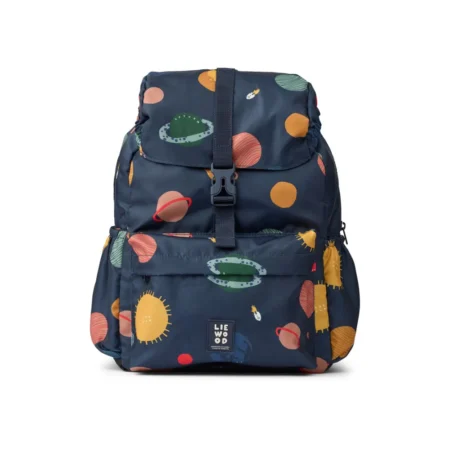 Liewood Johnny školski ruksak - Universe / Classic navy