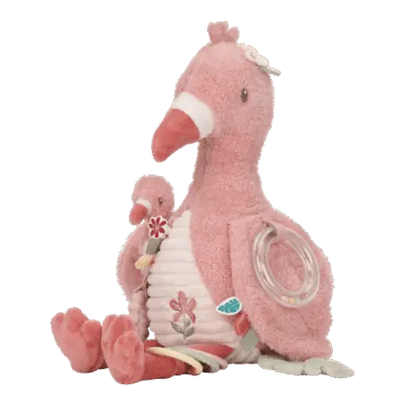 Little Dutch Aktivnosna igračka Flamingo Safari Friends